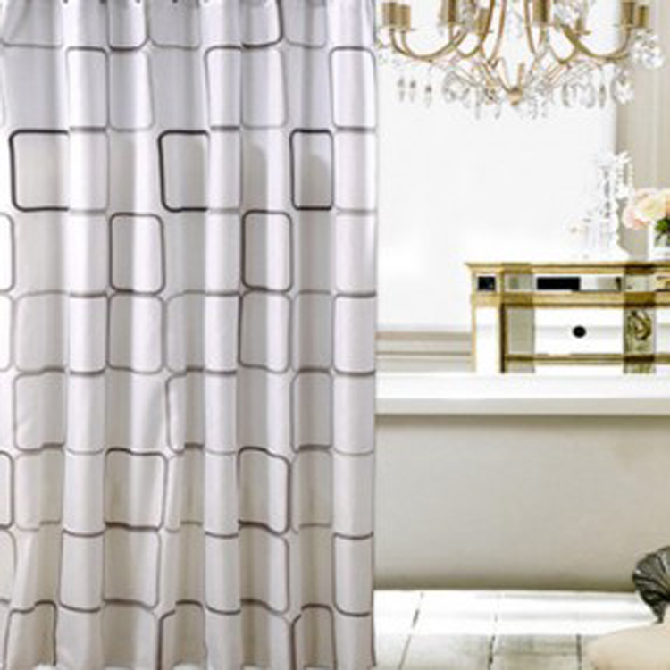 Mildew pvc shower curtain Curtain Manufacturers