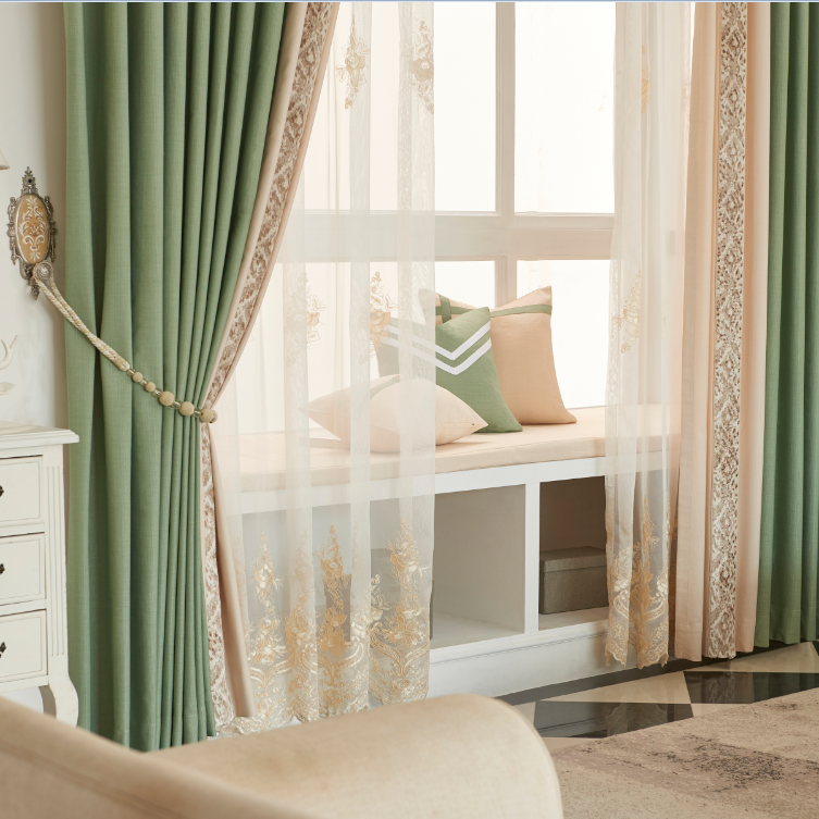 Classic luxury hotel window curtain | Curtain Manufacturers
